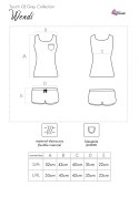 Homewear Wendi LC 90371 Touch Of Gray Szary Collection LivCo Corsetti Fashion LivCo Corsetti Fashion