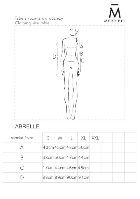 Sukienka Abrelle Camel Merribel Sukienka Abrelle Camel Merribel
