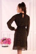 Sukienka Alinga Brown Dots F19-D68 Merribel
