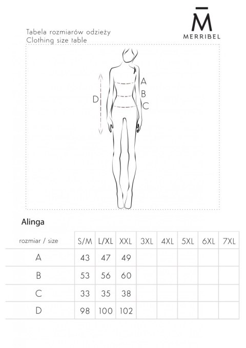 Sukienka Alinga Brown Dots F19-D68 Merribel Sukienka Alinga Brown Dots F19-D68 Merribel