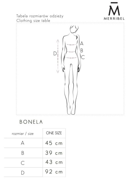 Sukienka Bonela Black Merribel Sukienka Bonela Black Merribel