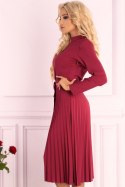 Sukienka Hamien Wine Red 85603 Merribel
