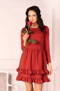 Sukienka Madelana Brick Red Merribel
