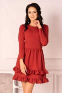 Sukienka Madelana Brick Red Merribel