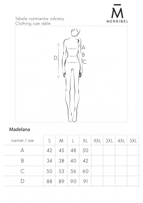 Sukienka Madelana Brick Red Merribel Sukienka Madelana Brick Red Merribel