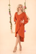 Sukienka Mallani Brick Red D51 Merribel