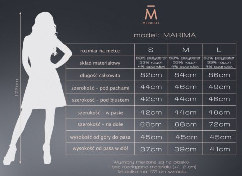 Sukienka Marima Black 85234 Merribel Sukienka Marima Black 85234 Merribel