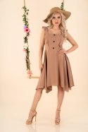 Sukienka Quellama Coffee D54 Merribel