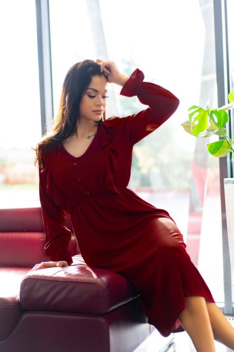 Sukienka Ratsim Cherry D09 Merribel Sukienka Ratsim Cherry D09 Merribel