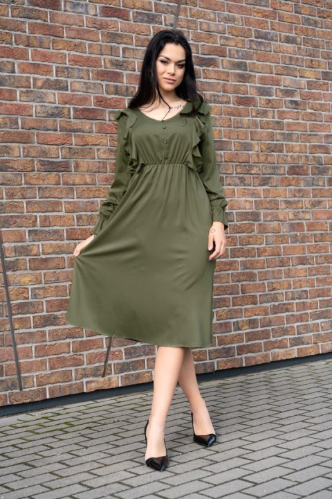 Sukienka Ratsim Khaki D09 Merribel Sukienka Ratsim Khaki D09 Merribel