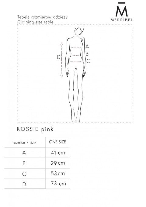 Sukienka Rossie Pink Merribel Sukienka Rossie Pink Merribel
