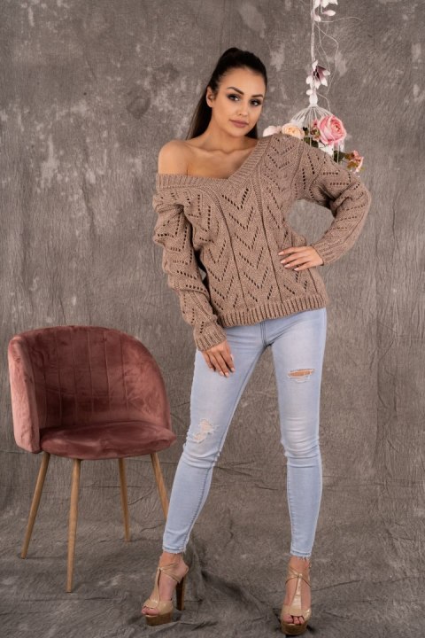 Sweter Manesa Mocca Merribel Sweter Manesa Mocca Merribel