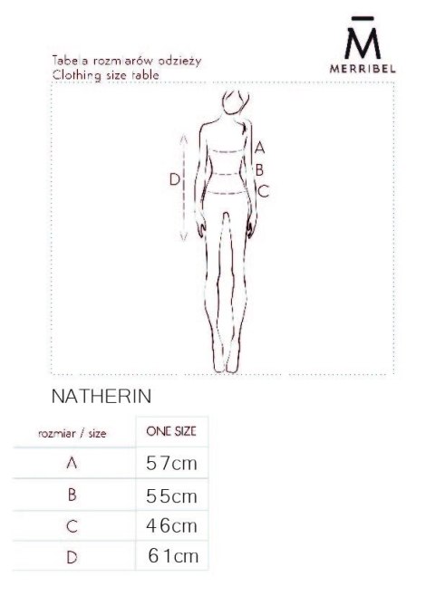 Sweter Natherin Powder Merribel Sweter Natherin Powder Merribel