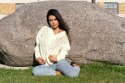 Sweter Nicaia Ecru Merribel