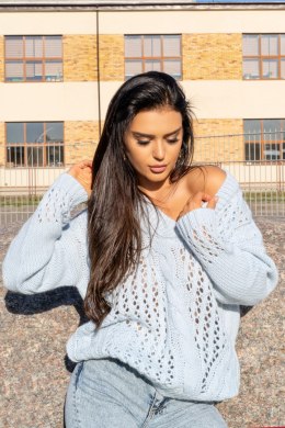 Sweter Nicaia Light Blue Merribel