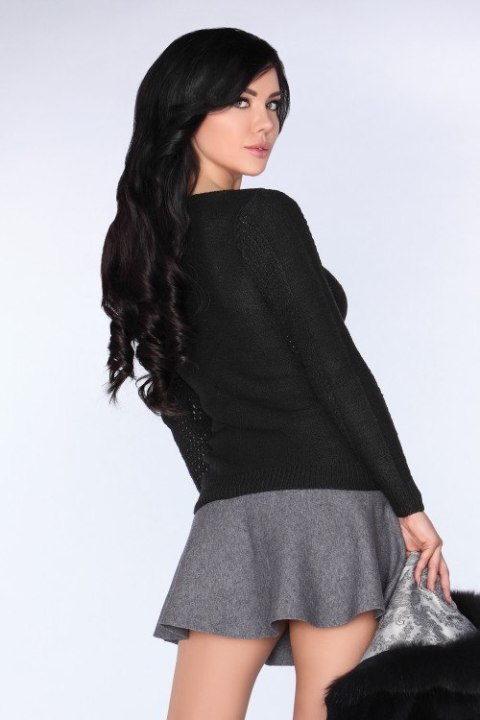 Sweter Sadila Black Merribel Sweter Sadila Black Merribel