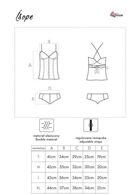 Zmysłowa Koszulka Damska Isope White Biały LivCo Corsetti Fashion LivCo Corsetti Fashion Zmysłowa Koszulka Damska Isope White Biały LivCo Corsetti Fashion LivCo Corsetti Fashion