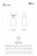 Zmysłowa Koszulka Damska Karonin Dubarry Black Czarny Collection LivCo Corsetti Fashion LivCo Corsetti Fashion