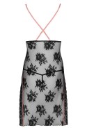 Zmysłowa Koszulka Damska Karonin Dubarry Black Czarny Collection LivCo Corsetti Fashion LivCo Corsetti Fashion