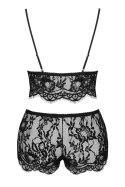 Zmysłowy komplet Wolpilm Black Czarny LivCo Corsetti Fashion LivCo Corsetti Fashion
