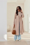 Płaszcz Damski Model Katsy BEZ PLA0041 Beige - Roco Fashion