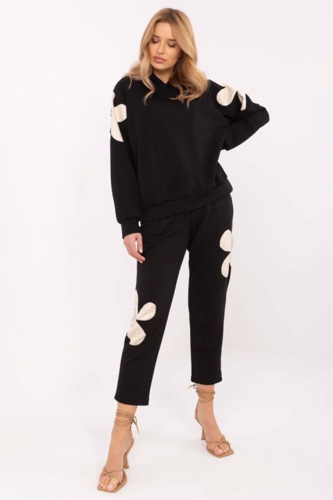 Spodnie Komplet Model MI-KMPL-M6124.61P Black - Italy Moda Spodnie Komplet Model MI-KMPL-M6124.61P Black - Italy Moda