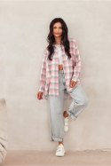 Koszula Damska Model Daisy BLU0202-A31 Pink - Roco Fashion