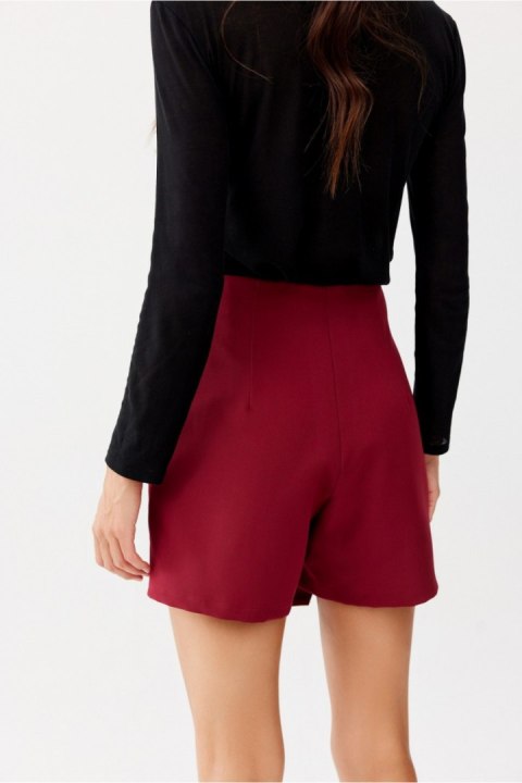 Spodnie Spódnicospodnie Model Selene BOR SPN0006 Bordo - Roco Fashion Spodnie Spódnicospodnie Model Selene BOR SPN0006 Bordo - Roco Fashion