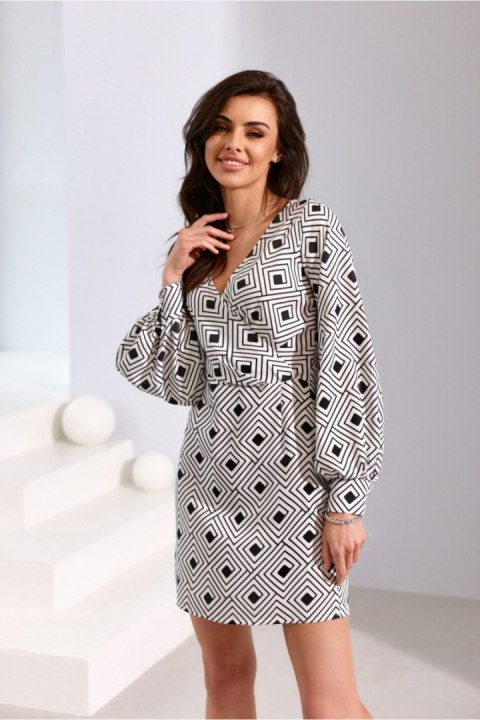 Sukienka Model Elle SUK0391 E74 Multicolor - Roco Fashion Sukienka Model Elle SUK0391 E74 Multicolor - Roco Fashion