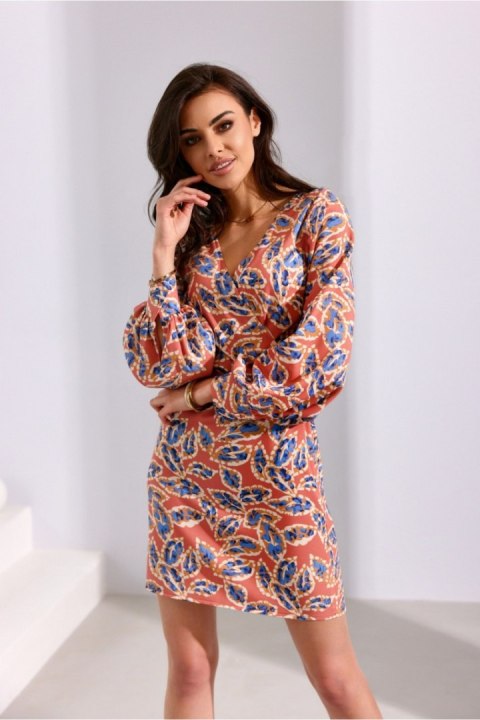 Sukienka Model Elle SUK0391 E75 Multicolor - Roco Fashion Sukienka Model Elle SUK0391 E75 Multicolor - Roco Fashion