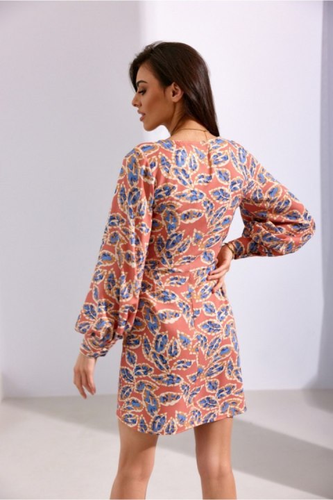 Sukienka Model Elle SUK0391 E75 Multicolor - Roco Fashion Sukienka Model Elle SUK0391 E75 Multicolor - Roco Fashion