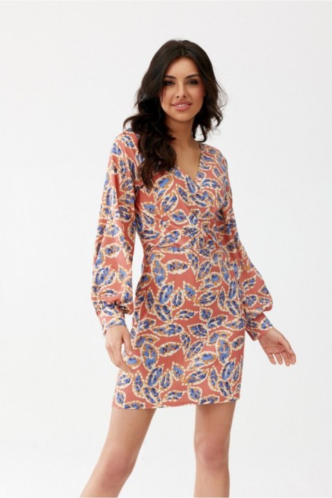 Sukienka Model Elle SUK0391 E75 Multicolor - Roco Fashion Sukienka Model Elle SUK0391 E75 Multicolor - Roco Fashion