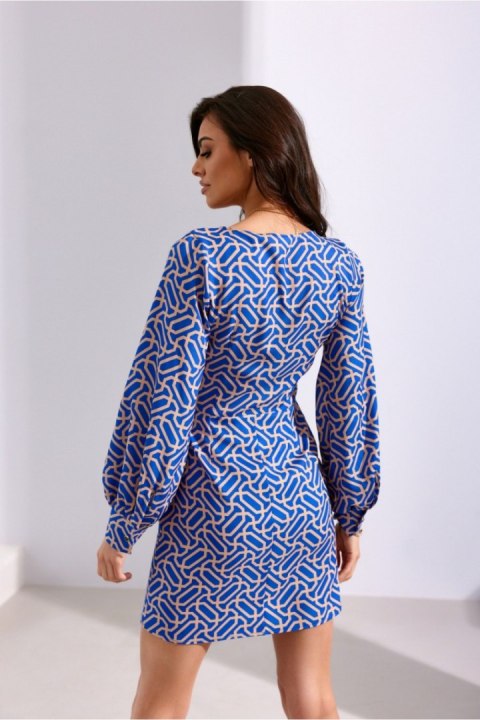 Sukienka Model Elle SUK0391 E76 Multicolor - Roco Fashion Sukienka Model Elle SUK0391 E76 Multicolor - Roco Fashion