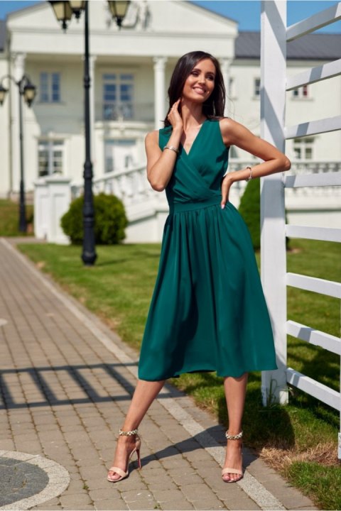 Sukienka Model Lily ZIE SUK0399 Green - Roco Fashion Sukienka Model Lily ZIE SUK0399 Green - Roco Fashion