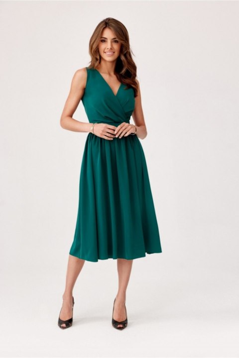 Sukienka Model Lily ZIE SUK0399 Green - Roco Fashion Sukienka Model Lily ZIE SUK0399 Green - Roco Fashion