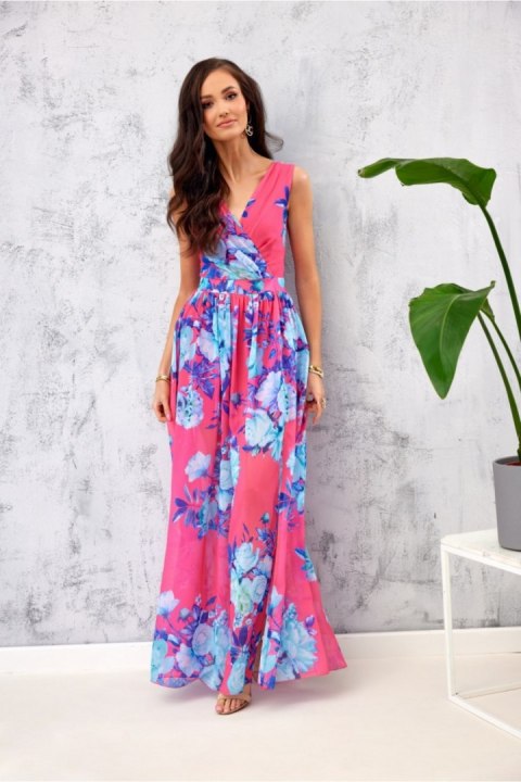 Sukienka Model SUK0361 U98 Pink - Roco Fashion Sukienka Model SUK0361 U98 Pink - Roco Fashion