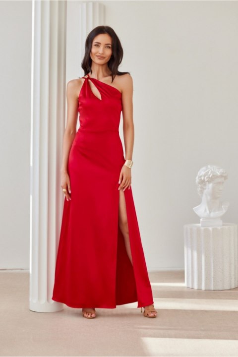 Sukienka Model Vaiana CZE SUK0512 Red - Roco Fashion Sukienka Model Vaiana CZE SUK0512 Red - Roco Fashion