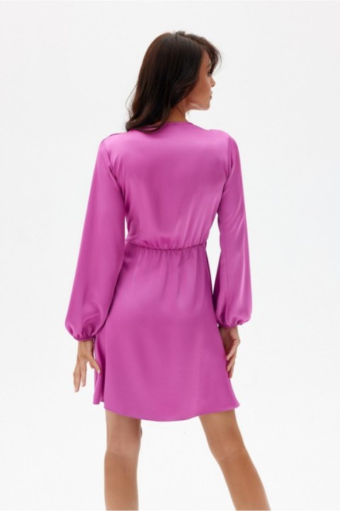 Sukienka Model Catlin BIS SUK0476 Violet - Roco Fashion Sukienka Model Catlin BIS SUK0476 Violet - Roco Fashion
