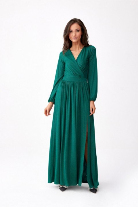 Sukienka Model Tiffany ZIE SUK0420 Green - Roco Fashion Sukienka Model Tiffany ZIE SUK0420 Green - Roco Fashion