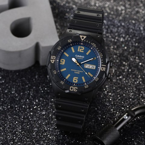 Casio ZEGAREK MĘSKI CASIO MRW-200H-2B3 (zd147e) + BOX Casio ZEGAREK MĘSKI CASIO MRW-200H-2B3 (zd147e) + BOX