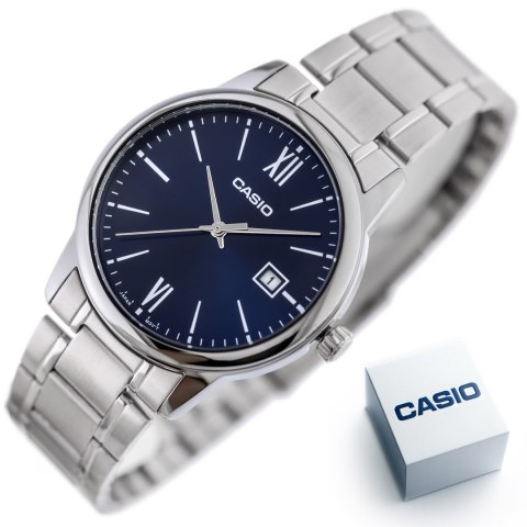 Casio ZEGAREK MĘSKI CASIO MTP-V002D-2B3 + BOX (zd223b) Casio ZEGAREK MĘSKI CASIO MTP-V002D-2B3 + BOX (zd223b)