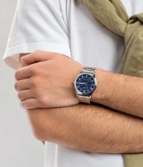 Casio Zegarek Męski Casio Collection MTP-V006D-2B + BOX Casio Zegarek Męski Casio Collection MTP-V006D-2B + BOX