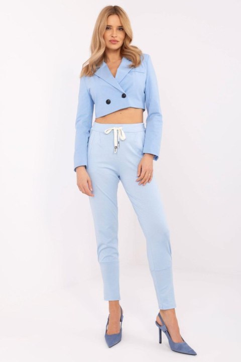 Spodnie Dresowe Model DHJ-SP-9283.83P Light Blue - Italy Moda Spodnie Dresowe Model DHJ-SP-9283.83P Light Blue - Italy Moda