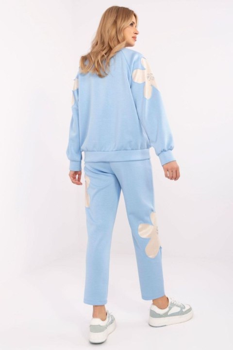 Spodnie Komplet Model MI-KMPL-M6122.60 Light Blue - Italy Moda Spodnie Komplet Model MI-KMPL-M6122.60 Light Blue - Italy Moda