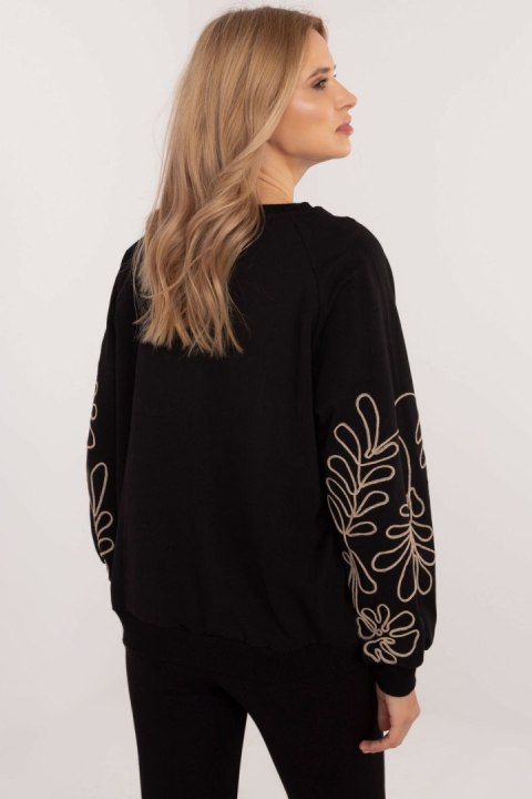 Bluza Damska Model RV-BL-9972.10X Black - Relevance Bluza Damska Model RV-BL-9972.10X Black - Relevance