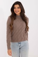 Sweter Damski Model AT-SW-2235.00P Brown - AT