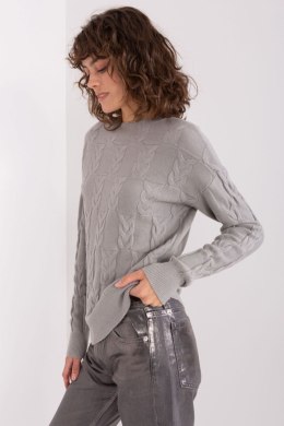 Sweter Damski Model AT-SW-2340.80 Grey - AT