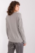 Sweter Damski Model AT-SW-2340.80 Grey - AT