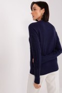 Sweter Damski Model AT-SW-2340.80 Navy - AT