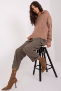 Sweter Damski Model AT-SW-2349-2.96 Brown - AT